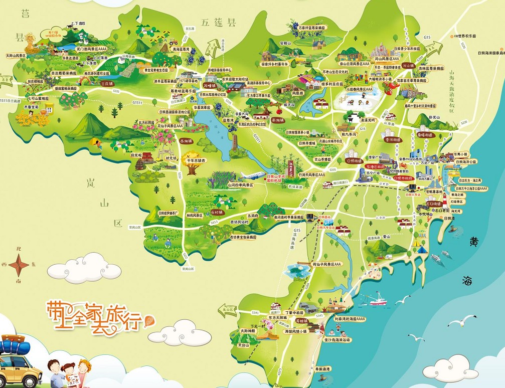 汉中景区使用手绘地图给景区能带来什么好处？